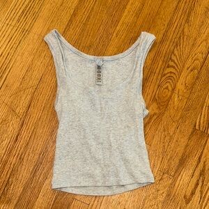 SKIMS Light Gray Women's Tank Top
